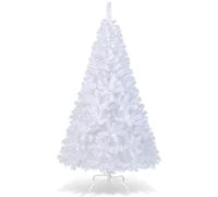 KRXSOBNV Arbre de Noël, avec Support en métal, Branches de pin artificielles réalistes(6Ft/1.8M)