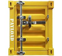KRXSOBNV, Armoire de Chevet rétro Grise, Table de Chevet à 2 Couches avec Porte, Chambre à Coucher, Salon, Table d'appoint Organisateur de Rangement 40 * 38 *,Armoires de Rangement Vintage(Yellow)