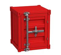KRXSOBNV, Armoire de Rangement en Fer métallique de Style Industriel, Meuble décoratif for Salon/Chambre à Coucher, Table Basse Multifonction, Meubles de Table téléphonique, Rouge,Armoires de rangeme