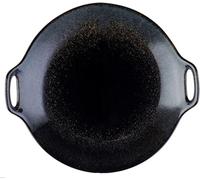 KRXSOBNV, Assiette à Dessert colorée, assiette à bonbons de mariage, assiette de service transparente, bol décoratif, plateau polyvalent, assiette décorative,Bol à fruits(Black)