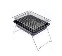 KRXSOBNV, Barbecue à Charbon de Bois d'extérieur, Barbecue Pliable et Portable en Acier Inoxydable,Barbecue