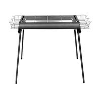 KRXSOBNV, Barbecue extérieur Pliable, Installation Facile, for Barbecue en Plein air, Pique-Nique, Camping, terrasse, Cuisine, Grand Barbecue au Charbon de Bois épais,Barbecue