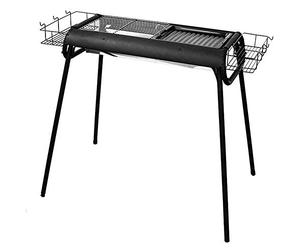 KRXSOBNV, Barbecue Grill Camping Charbon De Bois Grill Maison Jardin Grill Jardin Four À Fumée Grill en Acier Inoxydable Grill Pliant Extérieur Convient for 5-8 Personnes,Barbecue