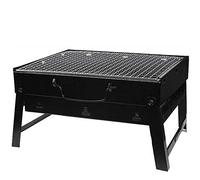 KRXSOBNV, Barbecue Grill Extérieur Portable en Acier Inoxydable Charbon De Bois Support, Famille, Pique-Nique, Camping 35 2720 cm,Barbecue