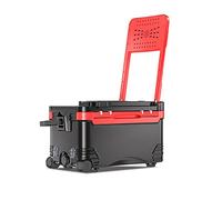 KRXSOBNV, Boîte à Outils, boîte pêche, Seau de, Portable, Garde au Frais, glacière épaisse avec Roues et Dossier caché, Rangement for matériel en mer, 40 L,Boîte à pêche