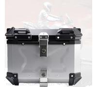 KRXSOBNV, Boîte de Queue de Moto, boîtier de Rangement for Scooter, boîte supérieure, Dessus de Rangement for Moto en Alliage d'aluminium, épaissir, for boîte supérieure de Rangement for Moto,Support