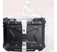 KRXSOBNV, Boîte de Queue de Moto, boîtier de Rangement for Scooter, boîte supérieure, Dessus de Rangement for Moto en Alliage d'aluminium, épaissir, for boîte supérieure de Rangement for Moto,Support