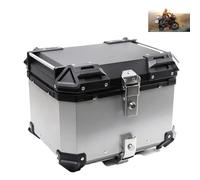 KRXSOBNV, Boîte de Queue de Scooter, Coffre de Queue de Scooter résistant aux Chocs, boîte supérieure arrière de Moto de Grande capacité, épaissir,Support de Coffre de Moto
