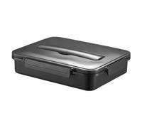 KRXSOBNV Boîtes à lunch portables avec compartiments et poignée en acier inoxydable(Greenb Four)