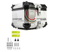 KRXSOBNV, Boîtier supérieur de Moto 28L 55L 65L 80L 100L, Coffre de Rangement de vélo avec Montage de boîte arrière de Verrouillage,Support de Coffre de Moto(F 36L)