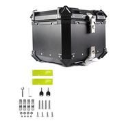 KRXSOBNV, Boîtier supérieur de Moto 28L 55L 65L 80L 100L, Coffre de Rangement de vélo avec Montage de boîte arrière de Verrouillage,Support de Coffre de Moto(A 80L)