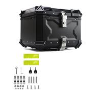 KRXSOBNV, Boîtier supérieur de Moto 28L 55L 65L 80L 100L, Coffre de Rangement de vélo avec Montage de boîte arrière de Verrouillage,Support de Coffre de Moto(C 65L)
