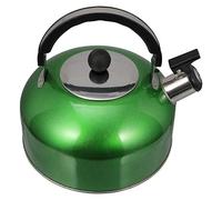 KRXSOBNV, Bouteilles d'eau, poêle à sifflet, théière, bouilloire à café, théière avec poignée for la maison et l'extérieur,Bouilloires à thé(Green)