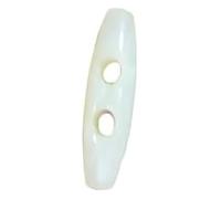 KRXSOBNV Bouton. Boutons de Couture décoratifs 10 pièces 30-50MM Forme Ovale résine Deux Yeux Bouton Boutons à Bascule Artisanat Bricolage Accessoire Manteau Cape Veste Blazer Pull(White,52.5X13MM)