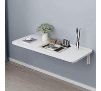 KRXSOBNV Bureau Pliant Mural for Petits espaces, Gain de Place, Table de Salle à Manger de Cuisine ou Chambre à Coucher, Bureau d'ordinateur, Design Moderne, Facile à Installer, 60 × 40 cm(60x40cm)