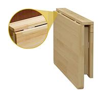 KRXSOBNV Bureau Rabattable à Feuilles rabattables for Petits espaces, for établi de Cuisine, Bureau d'ordinateur, Table Suspendue Polyvalente permettant de Gagner de l'espace(80x50cm/31inchx20inch)