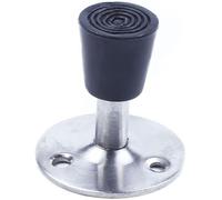 KRXSOBNV Butée de Porte en Acier Inoxydable， Touche de Porte Anti-Collision en Caoutchouc Acier Inoxydable for Usage Domestique, for Maisons, Bureaux et ateliers