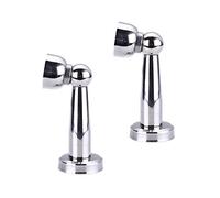 KRXSOBNV, Butoirs de Porte magnétiques en Acier Inoxydable, Support Mural ou au Sol, Support de Porte magnétique avec vis, A,Butée de Porte en Acier Inoxydable