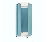 KRXSOBNV, Cabine d'essayage Portable for Magasin de vêtements, vestiaire Simple avec Rail métallique, Coin de Dressing ,Cabine d'essayage(B)