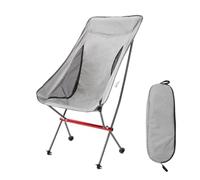 KRXSOBNV Chaise de Camping Pliante， Chaise de Camping Pliante Portable, Chaise d'extérieur en Forme Lune, Pliable for randonnée Pique-Nique pêche