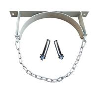 KRXSOBNV Chariot pour Bouteilles d'oxygène ， Support de Bouteille d'oxygène Simple/Double for hôpitaux, Maison, Support d'O2 Suspendu, métallique avec vis(White,Single)