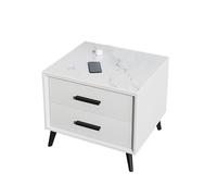 KRXSOBNV, Commode for Chambre à Coucher, Tables de Nuit Robustes avec Rangement et tiroirs, Table d'appoint for Meubles de Chambre à Coucher, Petits espaces ,Tables de Nuit(Off White)
