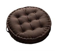 KRXSOBNV Coussins de Chaise, Coussin Rond avec poignée | Garnissage en Coton PP(Coffee)