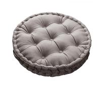 KRXSOBNV Coussins de Chaise, Coussin Rond avec poignée | Garnissage en Coton PP(Light Gray)