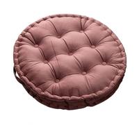 KRXSOBNV Coussins de Chaise, Coussin Rond avec poignée | Garnissage en Coton PP(Pink)