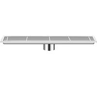 KRXSOBNV, Drain de Sol de Douche rectangulaire SUS304 avec Couvercle Amovible, égouttoir de Sol et sous-Sol ,Siphon de Sol(90cm(35.4''))