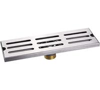 KRXSOBNV, Drain de Sol de Douche rectangulaire SUS304 avec Couvercle Amovible, égouttoir de Sol et sous-Sol ,Siphon de Sol(50cm(19.6''))