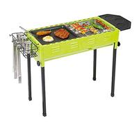 KRXSOBNV, Ensemble Complet d'outils Amovibles for brochettes Pratiques, Grille galvanisée for résister à l'oxydation,Barbecue