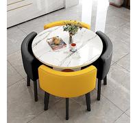 KRXSOBNV, Et chaises Petite Salle de réception Table Club avec Ensemble Ensemble Table à Manger Cuisine Simple 1 4 négociation réunions 80 cm,Table de conférence(H)