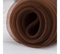 KRXSOBNV, Filet en Tissu Organza for décorer Les entrées, Jupes de Danse,Église Eugen.(Dark Coffee)