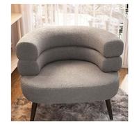 KRXSOBNV, for Le Salon, la Chambre à Coucher, Le Bureau - Canapé Paresseux Simple et Douillet avec Dossier incurvé, for Un Confort et Un Style ultimes.,Tabourets(Light Gray)