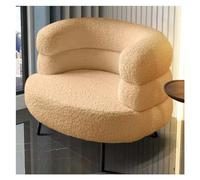 KRXSOBNV, for Le Salon, la Chambre à Coucher, Le Bureau - Canapé Paresseux Simple et Douillet avec Dossier incurvé, for Un Confort et Un Style ultimes.,Tabourets(Khaki)