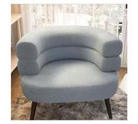 KRXSOBNV, for Le Salon, la Chambre à Coucher, Le Bureau - Canapé Paresseux Simple et Douillet avec Dossier incurvé, for Un Confort et Un Style ultimes.,Tabourets(Blue)