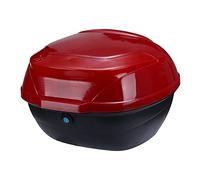 KRXSOBNV, for Scooter, Solution de Rangement spacieuse et sécurisée - Option Couleur Noir Blanc.,Support de Coffre de Moto(Wine Red)
