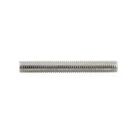 KRXSOBNV, Goujons de Barre filetés, 50 pcs/lot SS304 M3/M4/M5/M6 * 16 mm-200 mm tiges à Double extrémité boulons filetés vis à Double tête en Acier Inoxydable,Tiges filetées(500mmxM5)