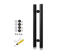 KRXSOBNV Grange avec kit complet, poignées de porte coulissante for cuisine, patio, intérieur et extérieur, acier inoxydable(Length150CM)