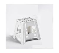 KRXSOBNV Le Banc des Pieds, Convient aux Salons, Zones de Douche Salle Bain(White,39 * 32 * 39cm)