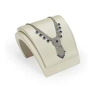 KRXSOBNV Les Bijoux, Présentoir à Bijoux - Support de Rangement for Modèle Portrait(White)