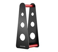 KRXSOBNV L'oreille, Support d'écouteurs de Table Universel Simple monté sur la tête en Alliage d'aluminium Support Base Casque Jeu(Black Red)