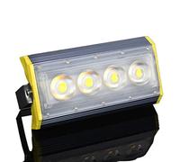 KRXSOBNV, Lumières d'inondation projecteur extérieur Haute Puissance lumière LED Lumineuse Lampe d'éclairage de Jardin,Lampes solaires d'extérieur(Giallo)