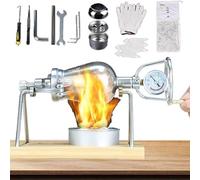 KRXSOBNV, Machine à pop-corn manuelle, petit amplificateur de grains en acier inoxydable 304, Mini Pot à pop-corn à l'ancienne, 328ml ，Machine à pop-corn(300ml)