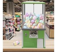KRXSOBNV, Machine Gashapon Machine Gacha Machine Gumball Machine Candy Machine, for les magasins de jeux et les magasins de détail for boule de 4,5 à 5,5 cm, rouge,Machine à tourniquet(Green)