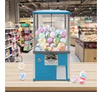 KRXSOBNV, Machine Gashapon Machine Gacha Machine Gumball Machine Candy Machine, for les magasins de jeux et les magasins de détail for boule de 4,5 à 5,5 cm, rouge,Machine à tourniquet(Blue)