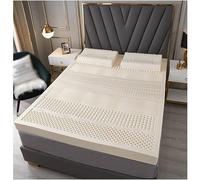 KRXSOBNV, Matelas avec Housse intérieure - Housse de Matelas Portable Douce for soulager la Pression, épaisseur 5 cm/7,5 cm/10 cm, Douce et Respirante,Matelas en Latex(5cm,120x200cm(47x79in))