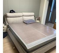 KRXSOBNV, Matelas d'été de Luxe, Tapis Froid, lit Pliant Double Face, Tapis de Couchage Nu, Tapis d'herbe à Double Usage, Tapis de Glace à Double Usage, 1.8m,Matelas d'été(90x190cm)