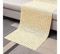 KRXSOBNV, Matelas en bambou naturel pliable pour lit, tapis de couchage d'été, tapis de mahjong en bambou respirant et frais pour canapé et lit, chaise de lit, Colchonetas para dormir en vérano (200 x